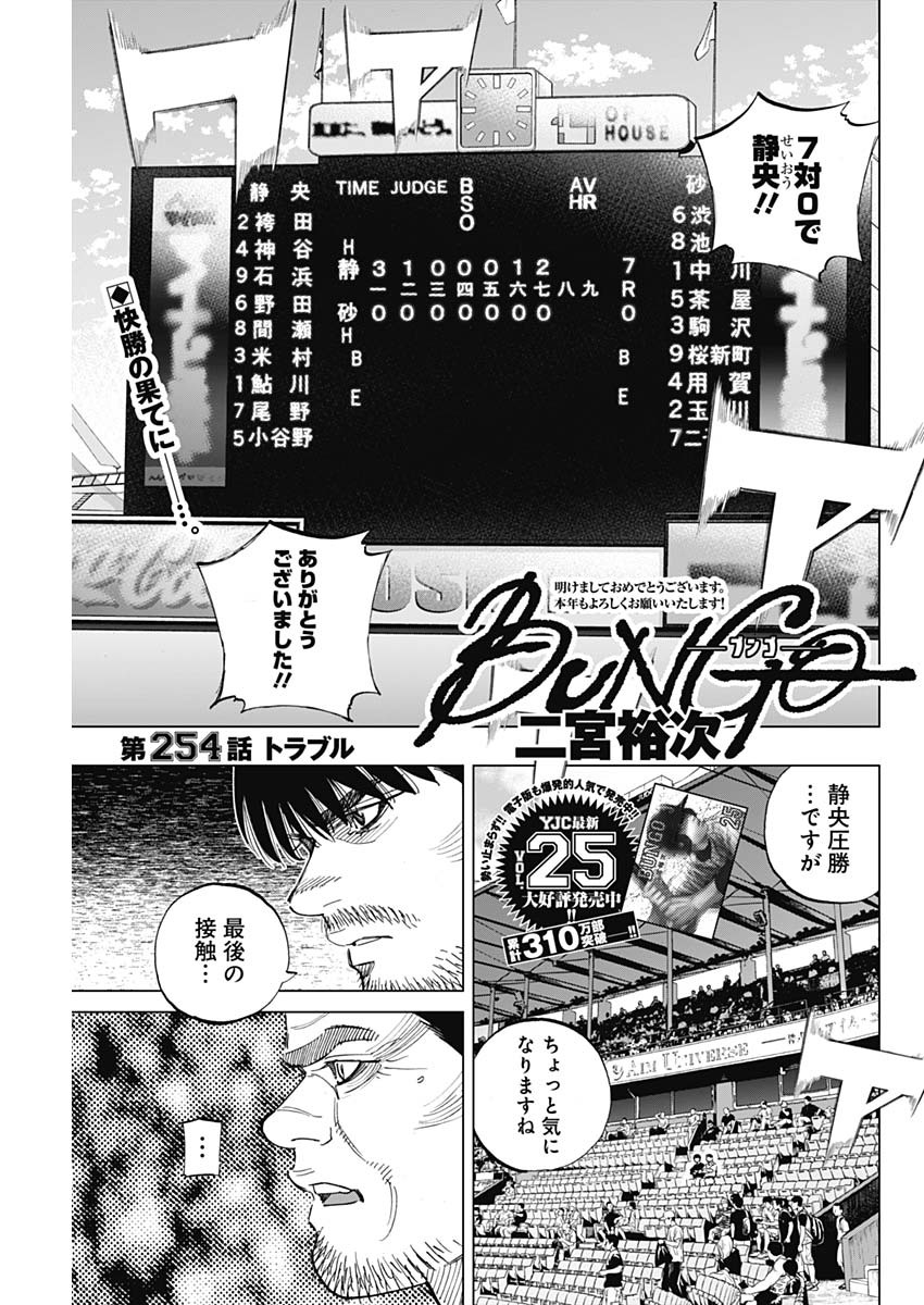 BUNGO-ブンゴ- Chap 254 - Next Chap 255