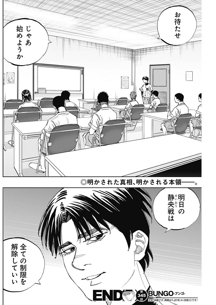 BUNGO-ブンゴ- Chap 345 - Next Chap 346