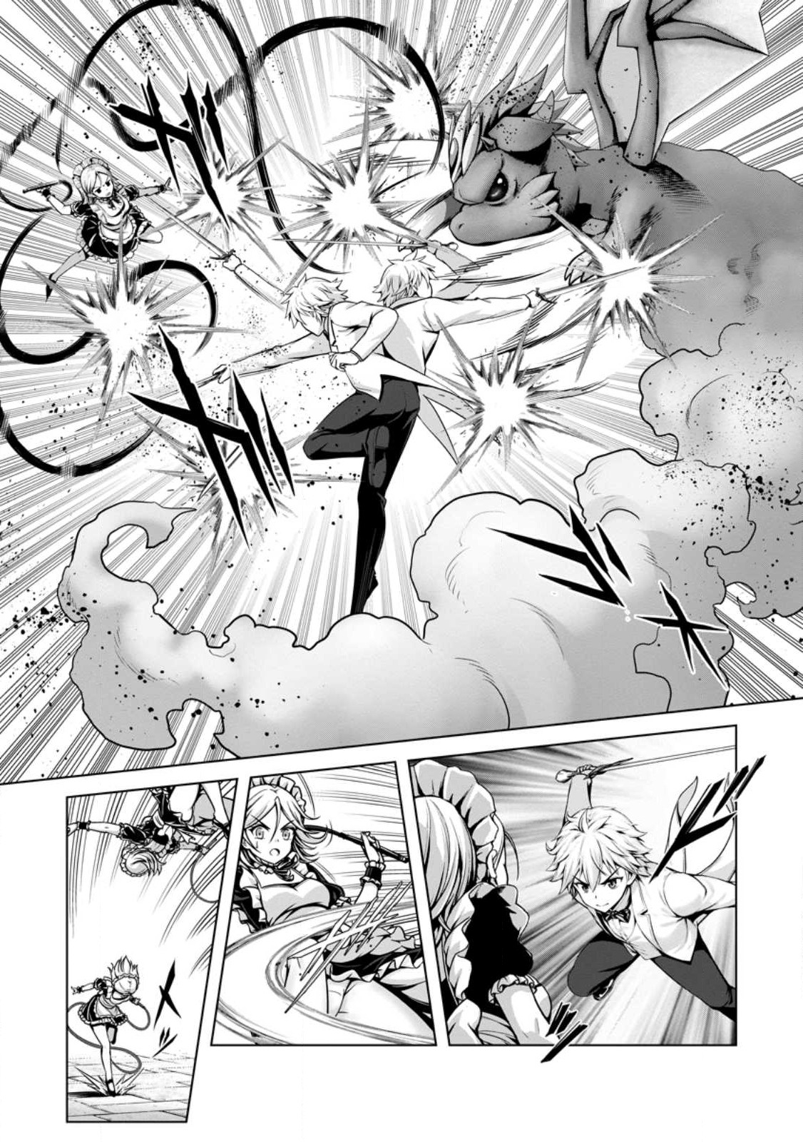 Hazure Skill Soine ga Kakuseishi Boku ga Saikyou Harem o Kizuku made Micchaku Soine de Ganbou Kaihou Yuuwakusare Makutte Komattemasu Chap 18.2 - Next Chap 19.2