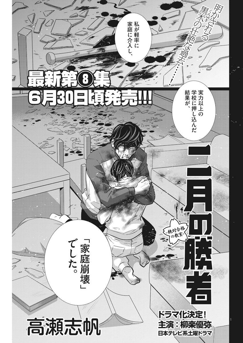 Nigatsu no Shousha -Zettai Goukaku no Kyoushitsu- - Chapter 79 - Page 1