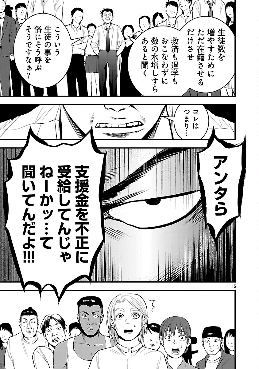 Otona wa Ijime o Yamerarenai: Jakusha no Seizon Senryaku - Chapter 39 - Page 17