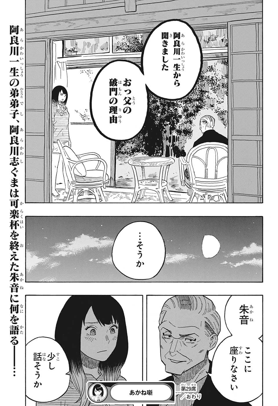 あかね噺 Chap 29 - Next Chap 30