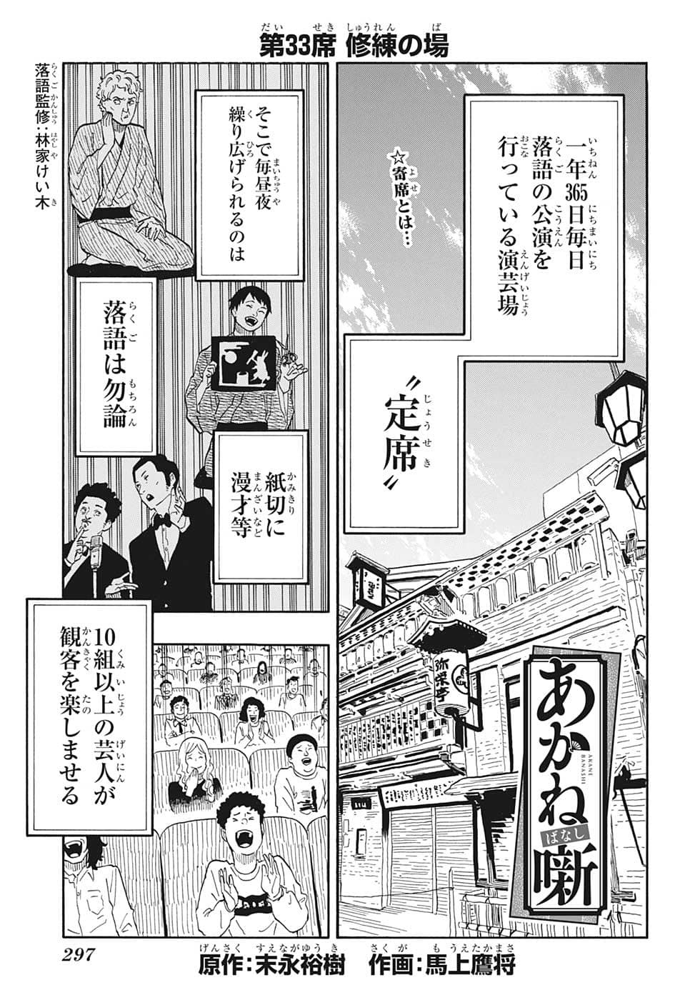 あかね噺 Chap 33 - Next Chap 34