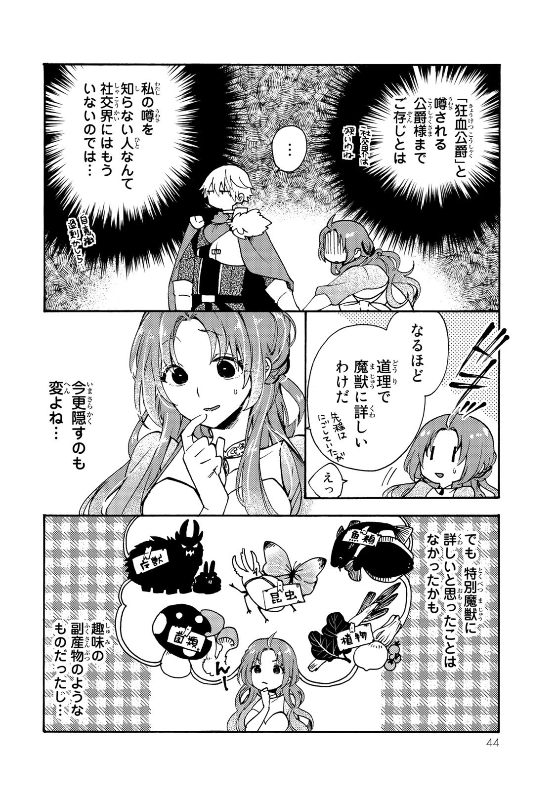 Akujiki Reijou to Kyouketsu Koushaku - Sono Mamono, Watashi ga Oishiku Itadakimasu! - Chapter 1 - Page 42