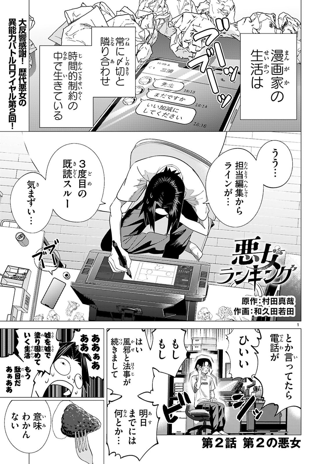 Akujou Ranking - Chapter 2 - Page 1