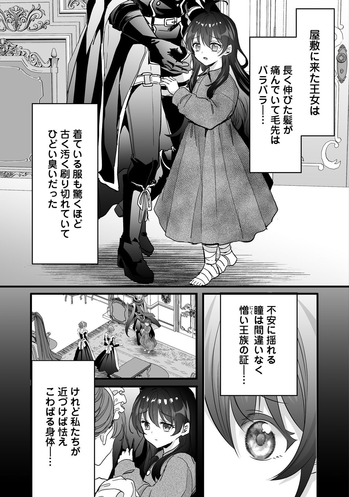 Akuyaku no Oujo ni Tensei Shitakedo, Kakushi Chara ga Kakuretenai. @COMIC - Chapter 8.1 - Page 9