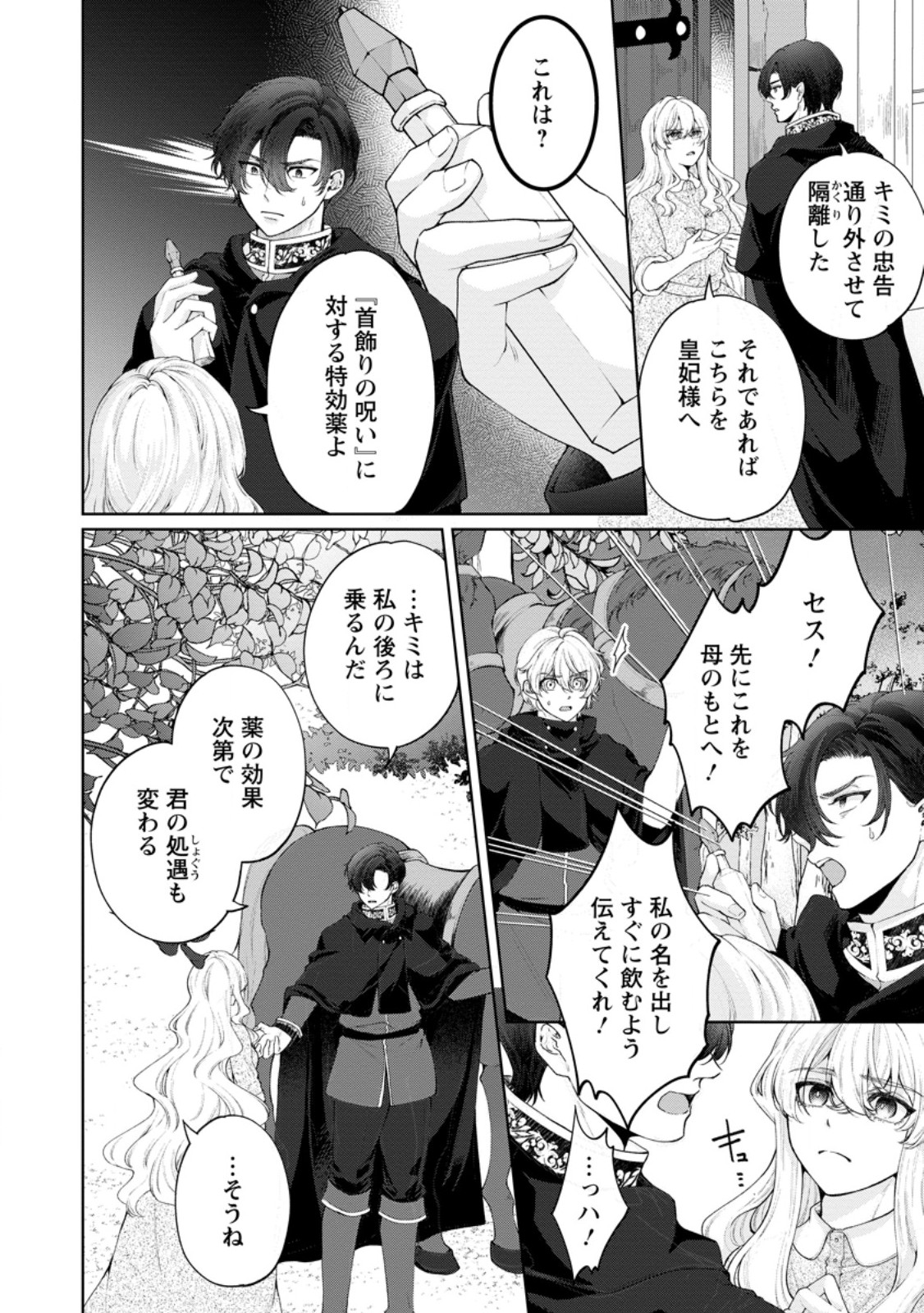 Akuyaku Reijou no Nariagari: Rinkoku de Houseki no Seijo to Yobareru Made - Chapter 8 - Page 2