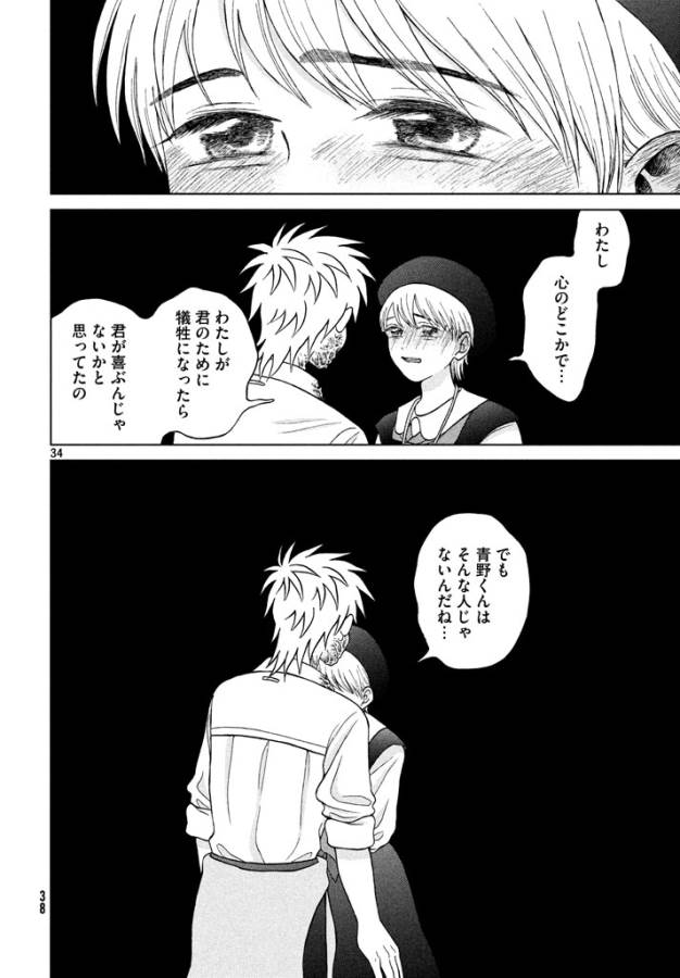 Aono-kun ni Sawaritai kara Shinitai - Chapter 11 - Page 34