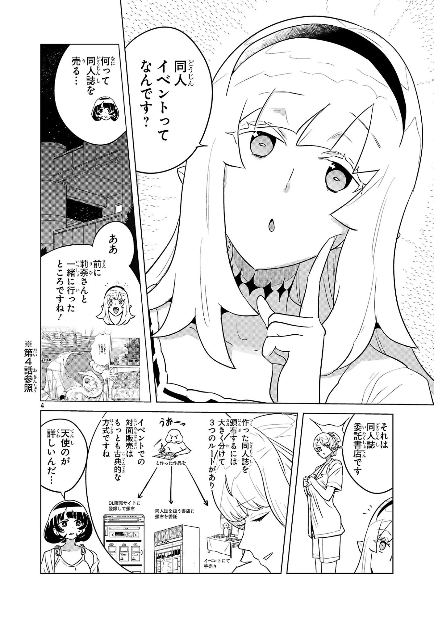 Asagaya Succubus Doujin Monogatari - Chapter 11 - Page 4