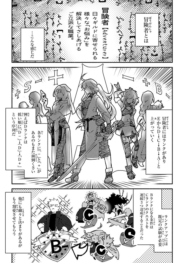 Akuninzura shita B-kyuu Boukensha - Shujinkou to Sono Osananajimi-tachi no Papa ni naru - Chapter 1 - Page 8