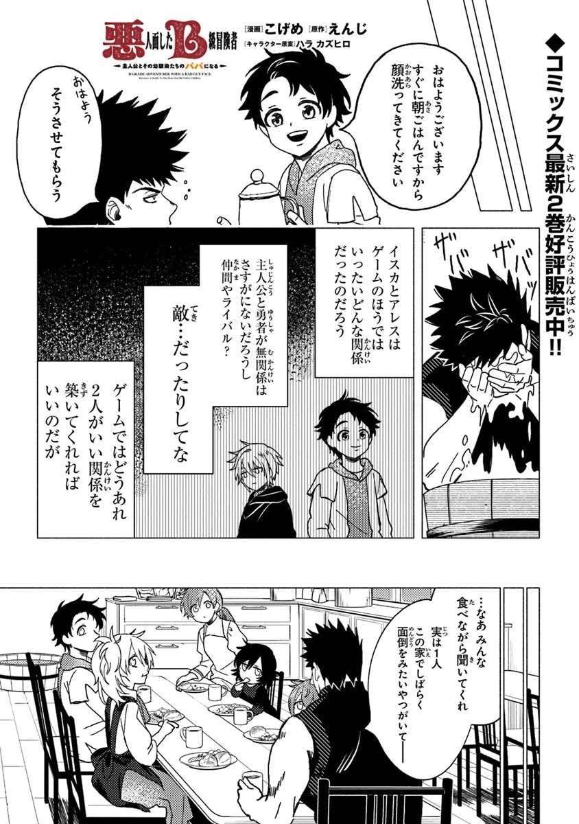 Akuninzura shita B-kyuu Boukensha - Shujinkou to Sono Osananajimi-tachi no Papa ni naru - Chapter 11.2 - Page 1