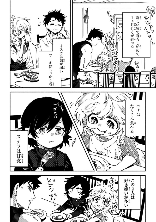 Akuninzura shita B-kyuu Boukensha - Shujinkou to Sono Osananajimi-tachi no Papa ni naru - Chapter 4.1 - Page 2