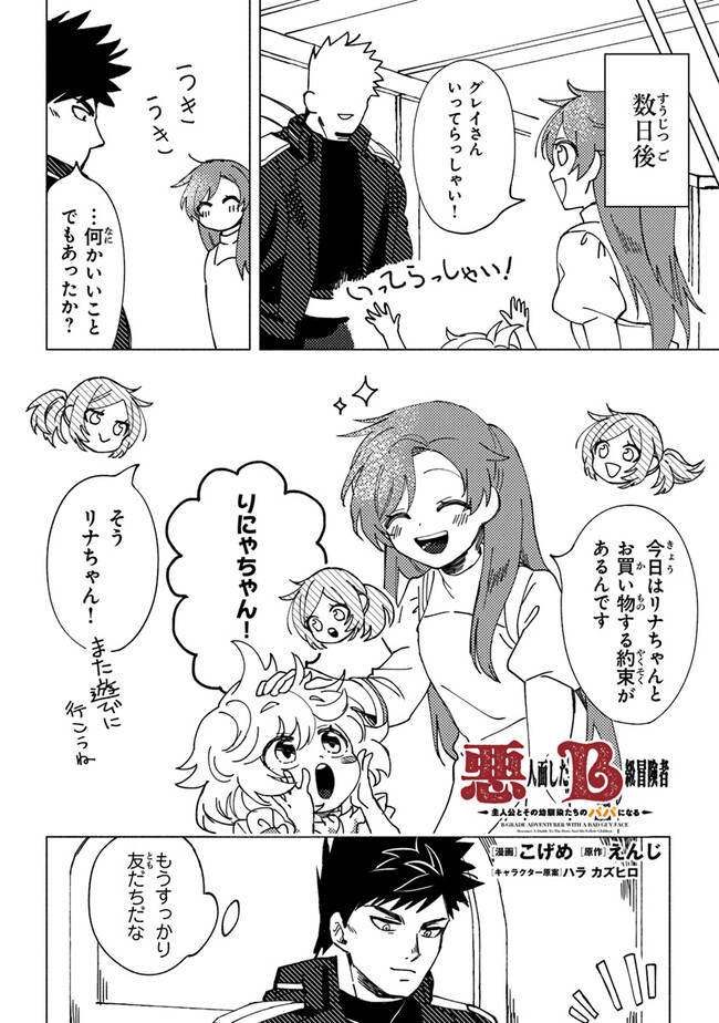Akuninzura shita B-kyuu Boukensha - Shujinkou to Sono Osananajimi-tachi no Papa ni naru - Chapter 6.2 - Page 1