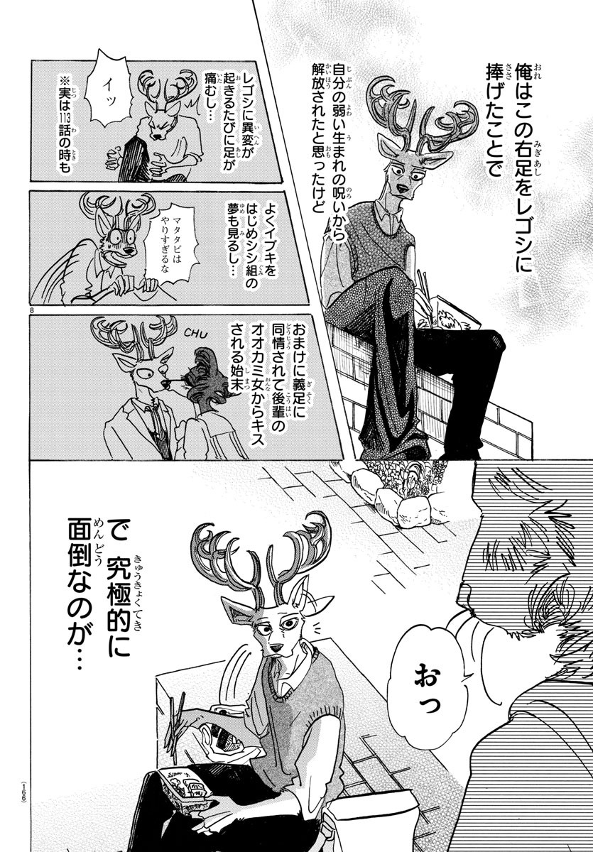 Beastars - Chapter 130 - Page 8