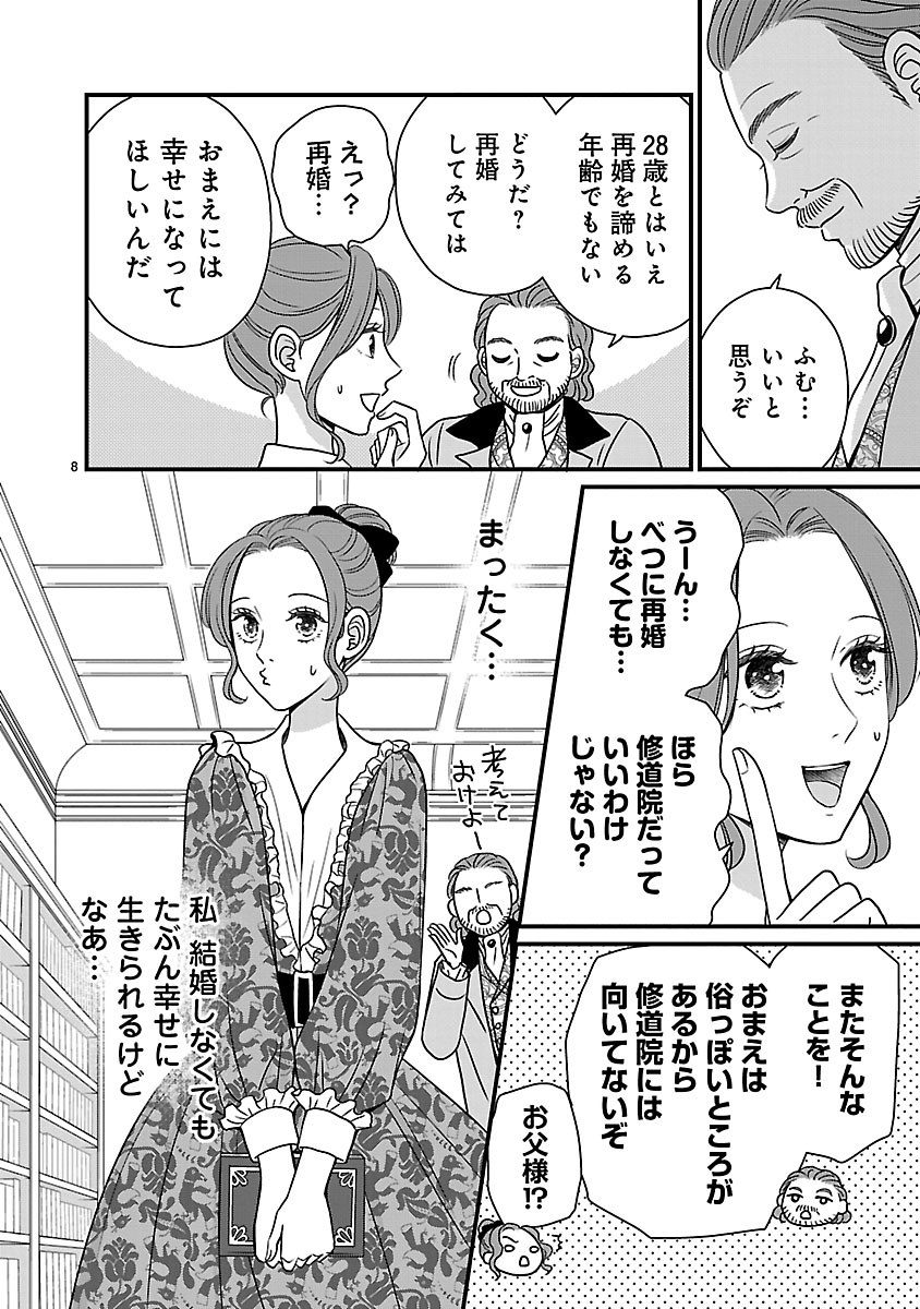 Bibou no Saishou-sama ga Mattaku Noriki de Nakatta node, Sukikatte Shitara, Nazeka Kyuukon sarete Shimatta Dekiai to Okashi de Onaka Ippai - Chapter 1 - Page 8