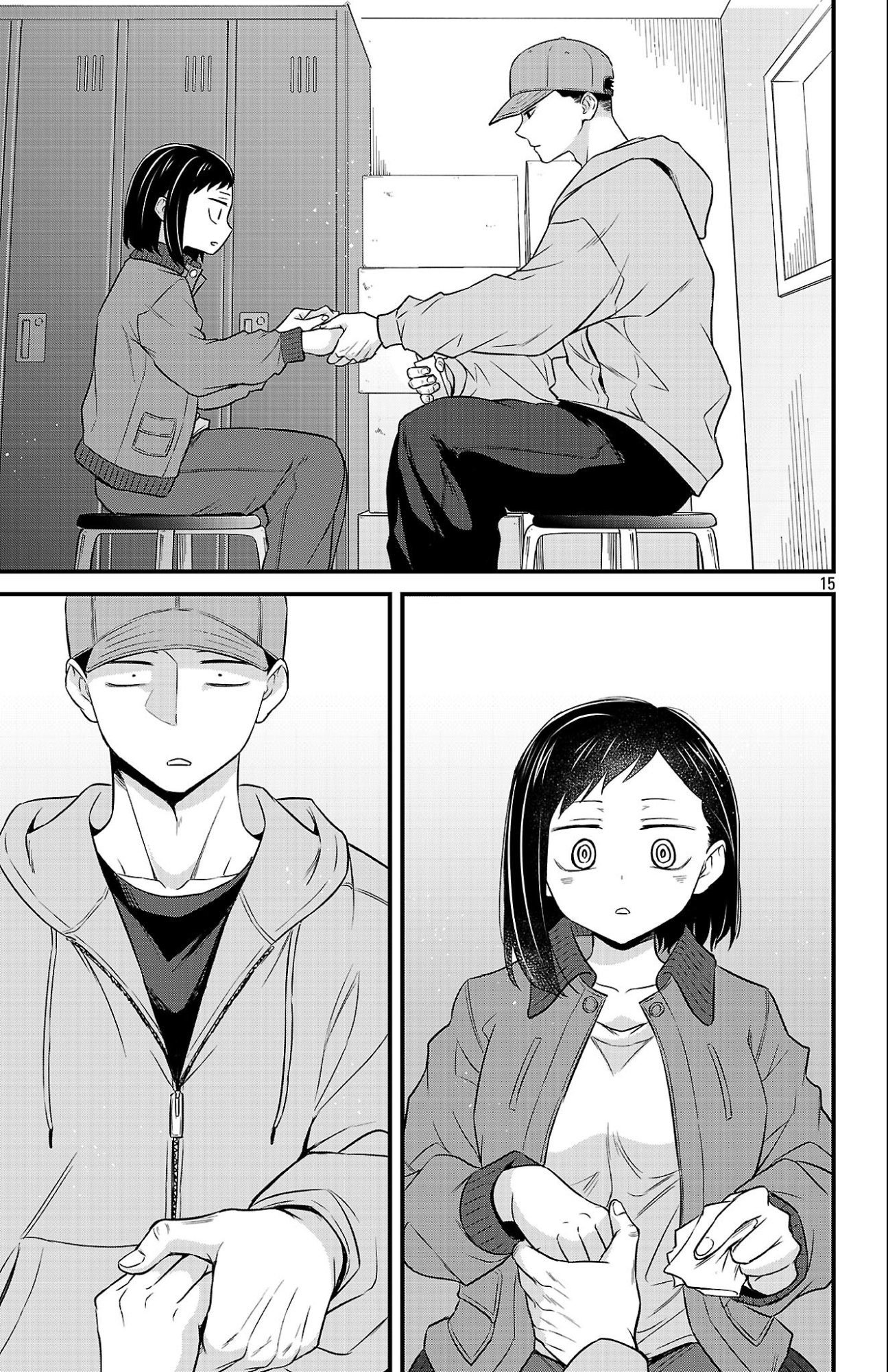 Boku no Kokoro no Yabai Yatsu: Love Comedy ga Hajimaranai - Chapter 14 - Page 15