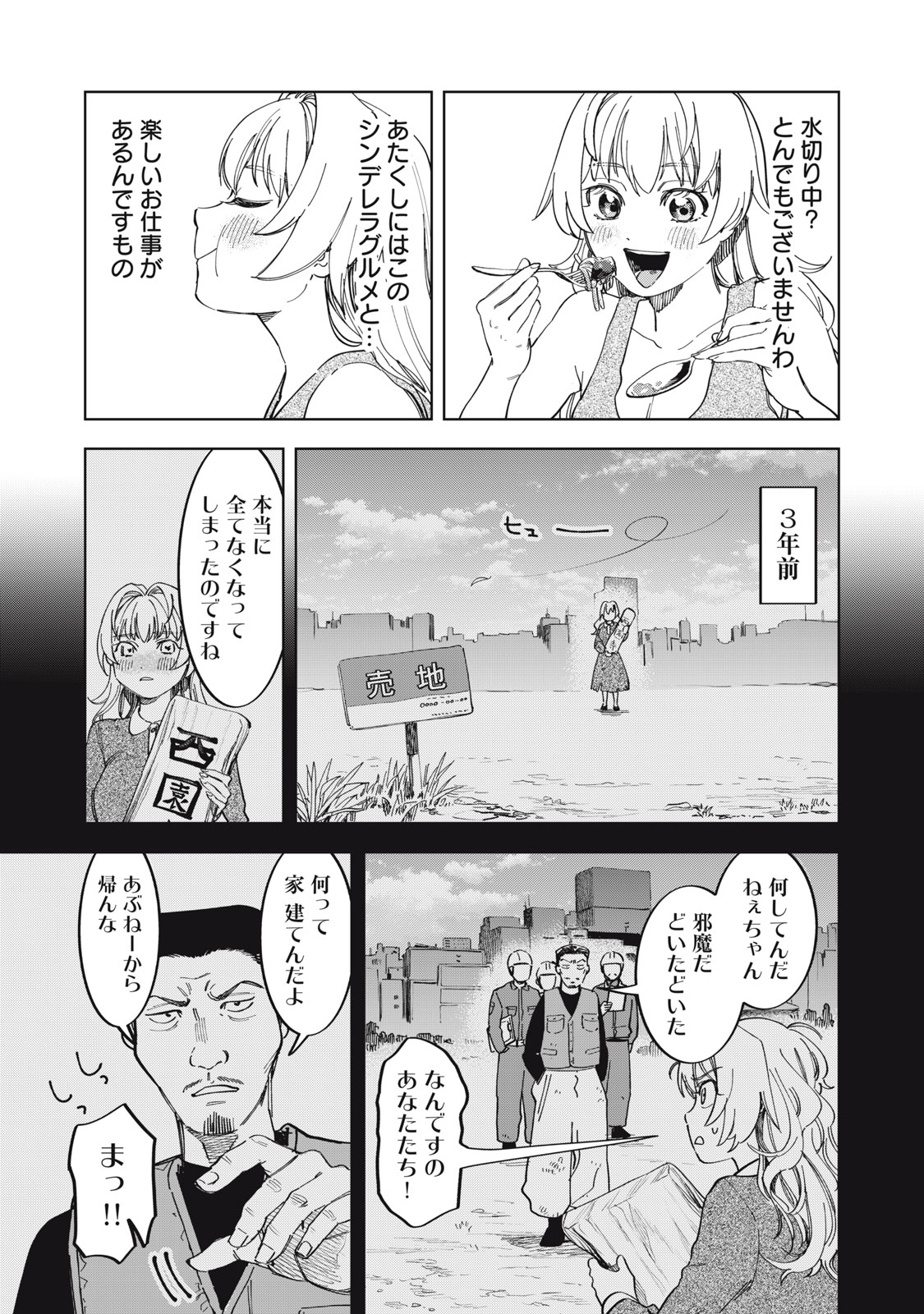 Botsuraku Reiko No Cinderella Gurume - Chapter 2 - Page 17