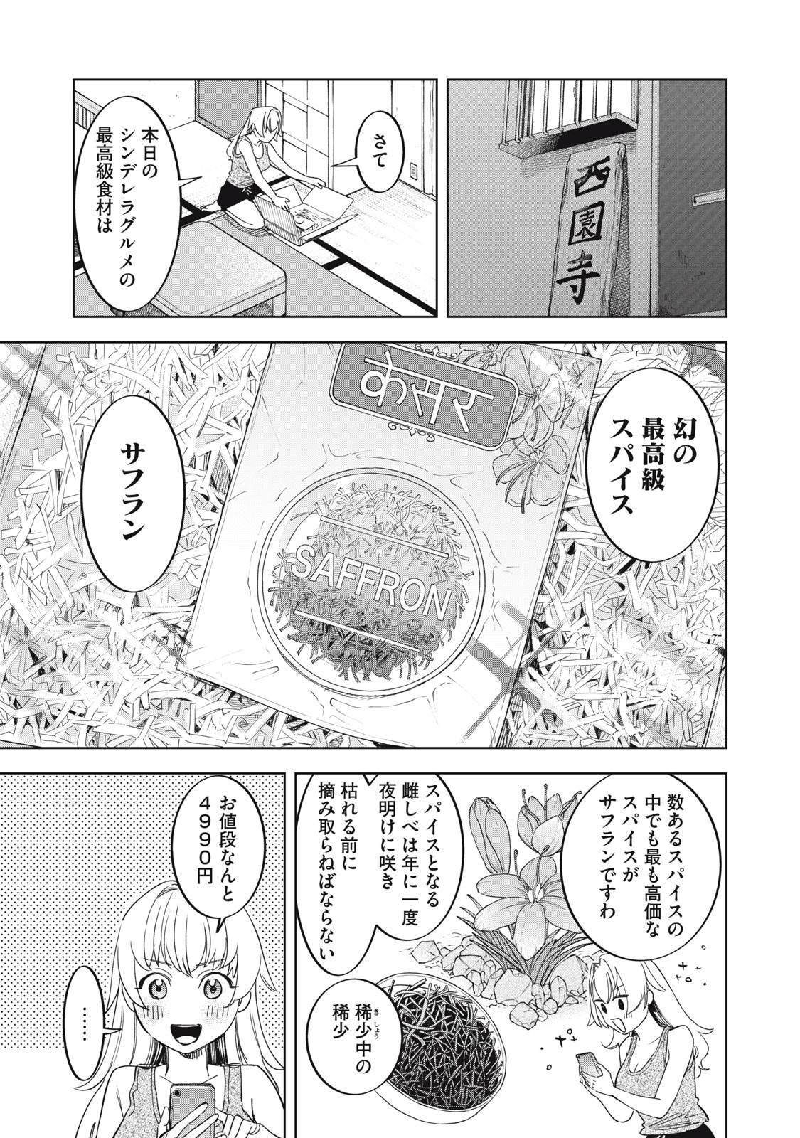 Botsuraku Reiko No Cinderella Gurume - Chapter 5 - Page 5