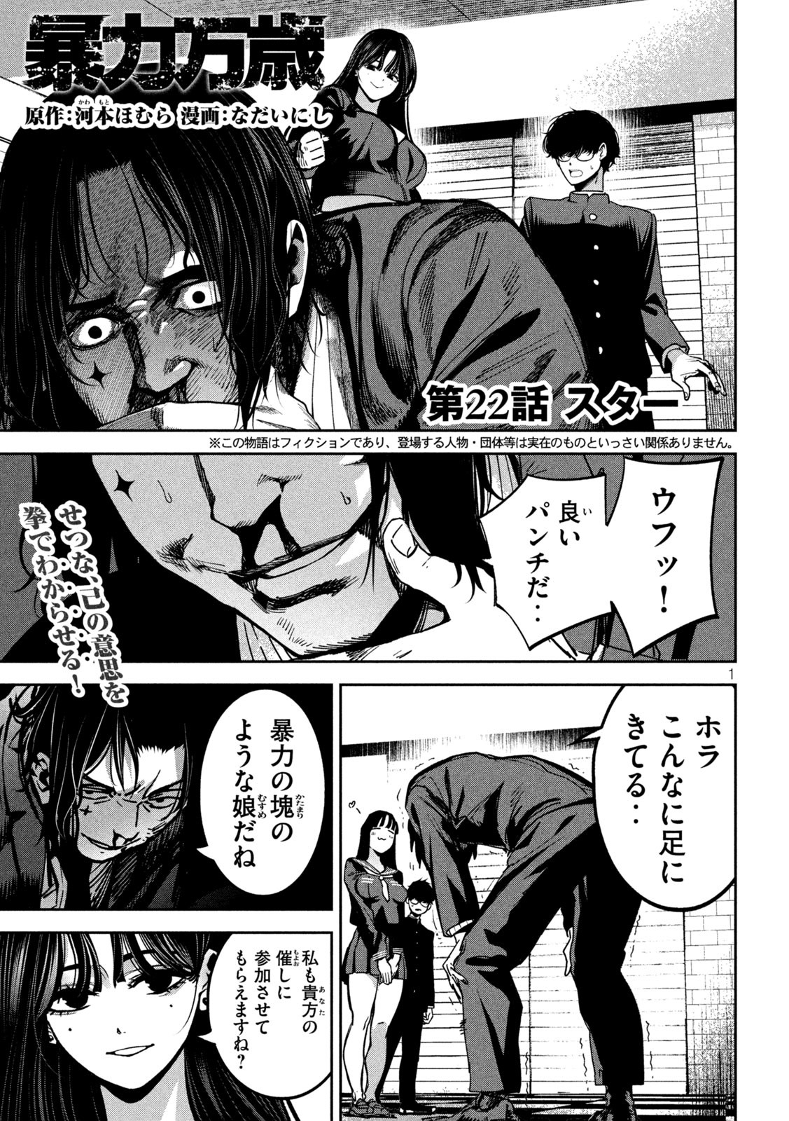 Bouryoku Banzai Chap 22 - Next Chap 23