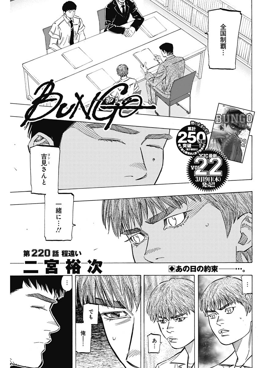 BUNGO-ブンゴ- Chap 220 - Next Chap 221
