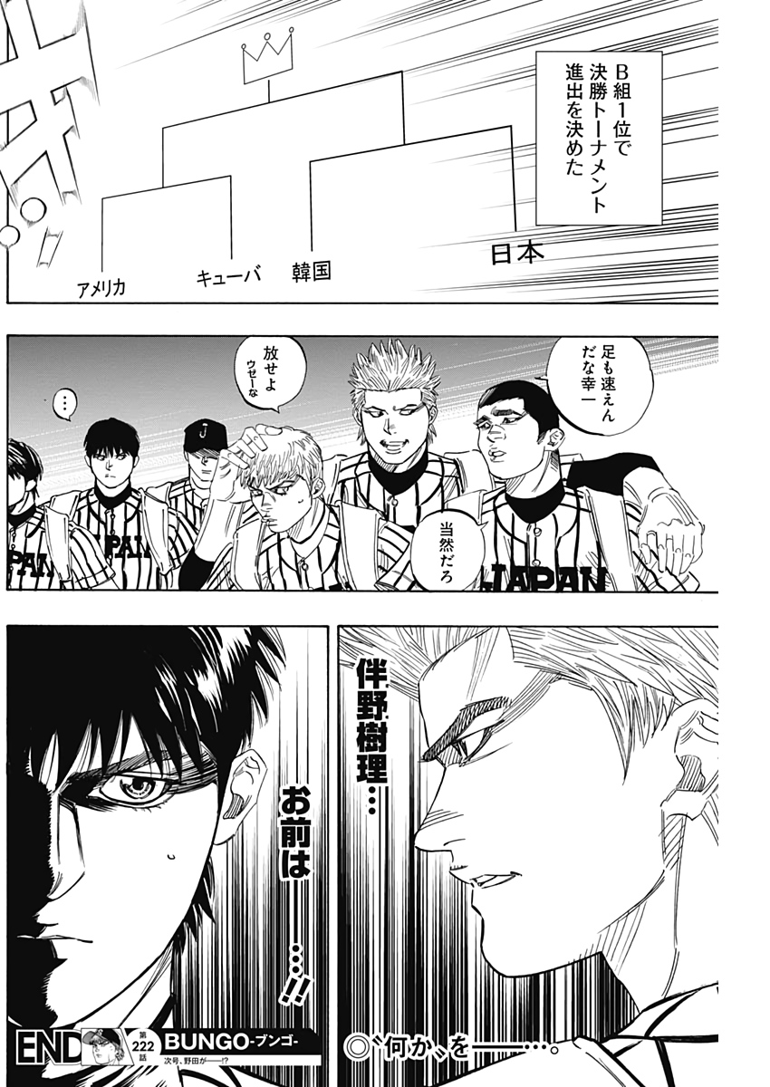 BUNGO-ブンゴ- Chap 222 - Next Chap 223