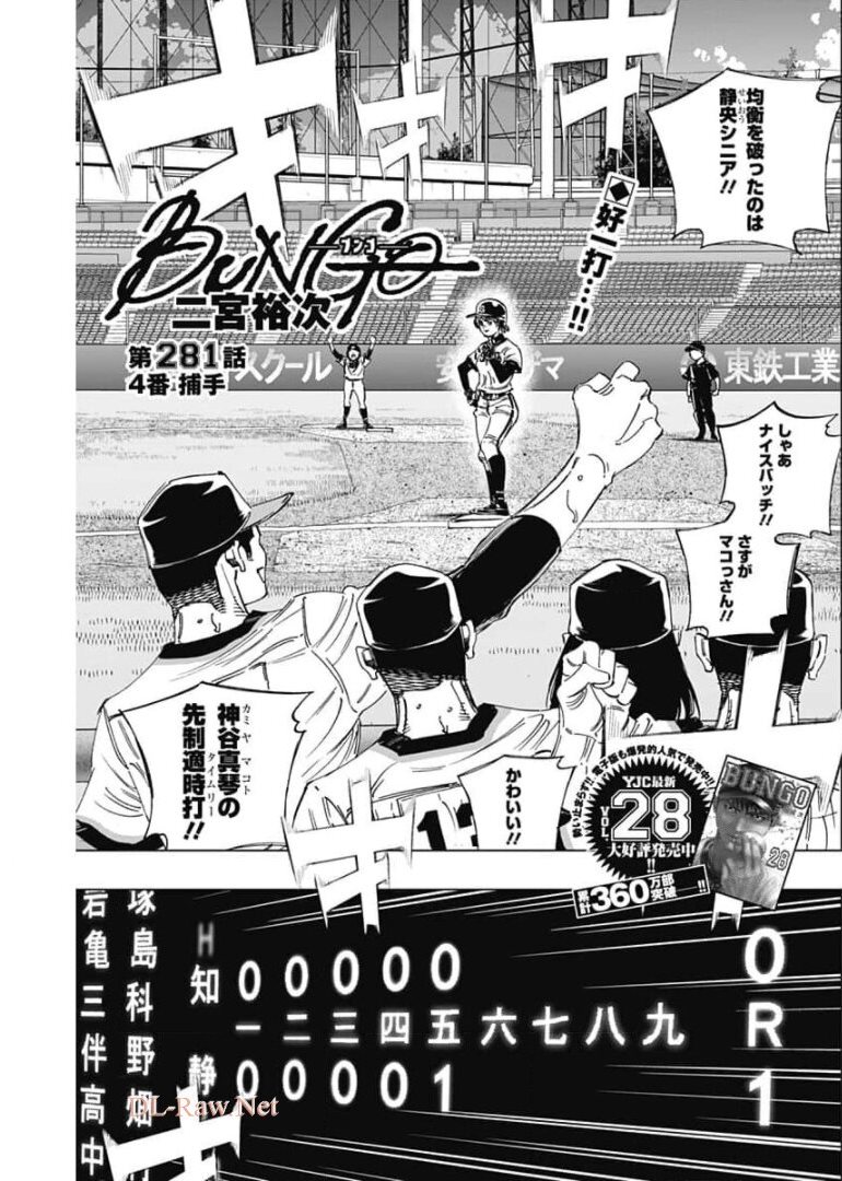 BUNGO-ブンゴ- Chap 281 - Next Chap 282