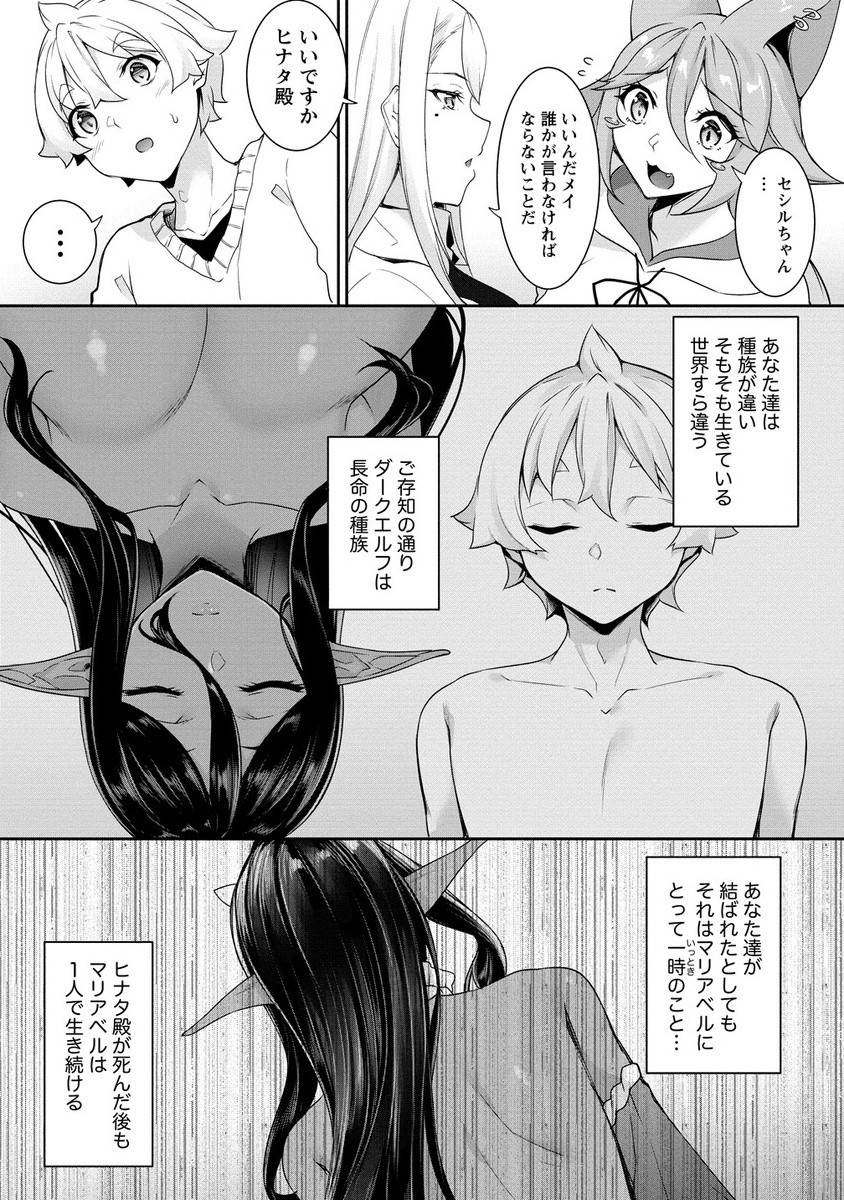 Chotto dake ai ga omoi Dark Elf ga isekai kara oikakete kita - Chapter 25.2 - Page 1