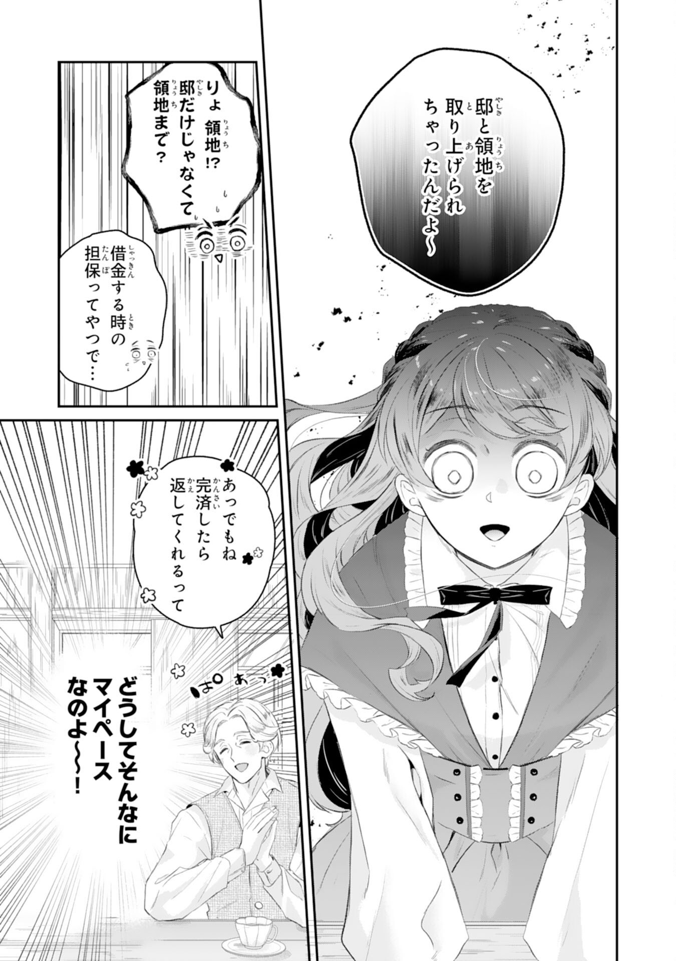 Chotto Rusu ni Shiteitara Ie ga Botsuraku Shiteimashita Tensei Reijo wa Zensei Chishiki to Seimaho de Daiji na Kazoku wo Sukuimasu - Chapter 2 - Page 17