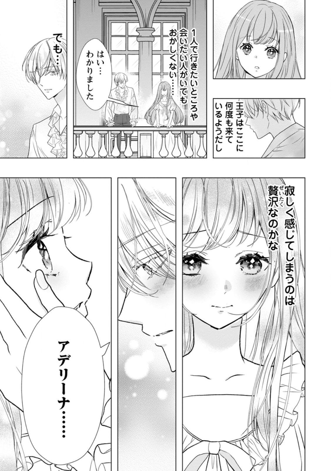 Cinderella no Ane desu ga, Fuhoninagara Ouji to Kekkon suru Koto ni narimashita - Migawari Outaishi-hi wa Rikyuu de Slow Life wo Mankitsu suru - Chapter 13.3 - Page 3