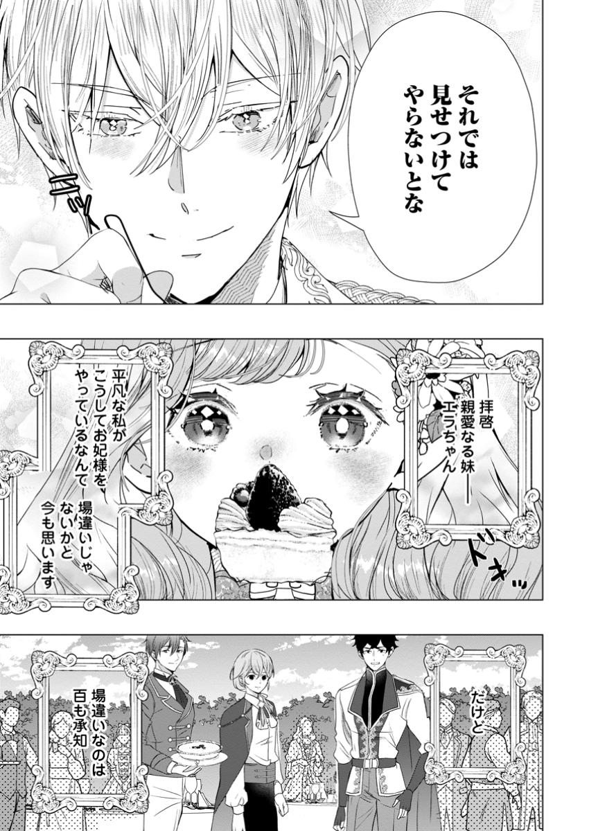 Cinderella no Ane desu ga, Fuhoninagara Ouji to Kekkon suru Koto ni narimashita - Migawari Outaishi-hi wa Rikyuu de Slow Life wo Mankitsu suru - Chapter 17.3 - Page 9