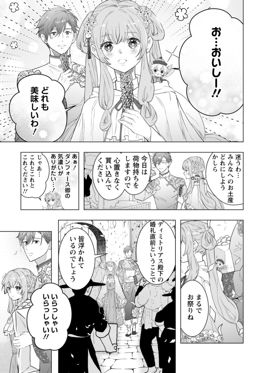 Cinderella no Ane desu ga, Fuhoninagara Ouji to Kekkon suru Koto ni narimashita - Migawari Outaishi-hi wa Rikyuu de Slow Life wo Mankitsu suru - Chapter 22.2 - Page 3