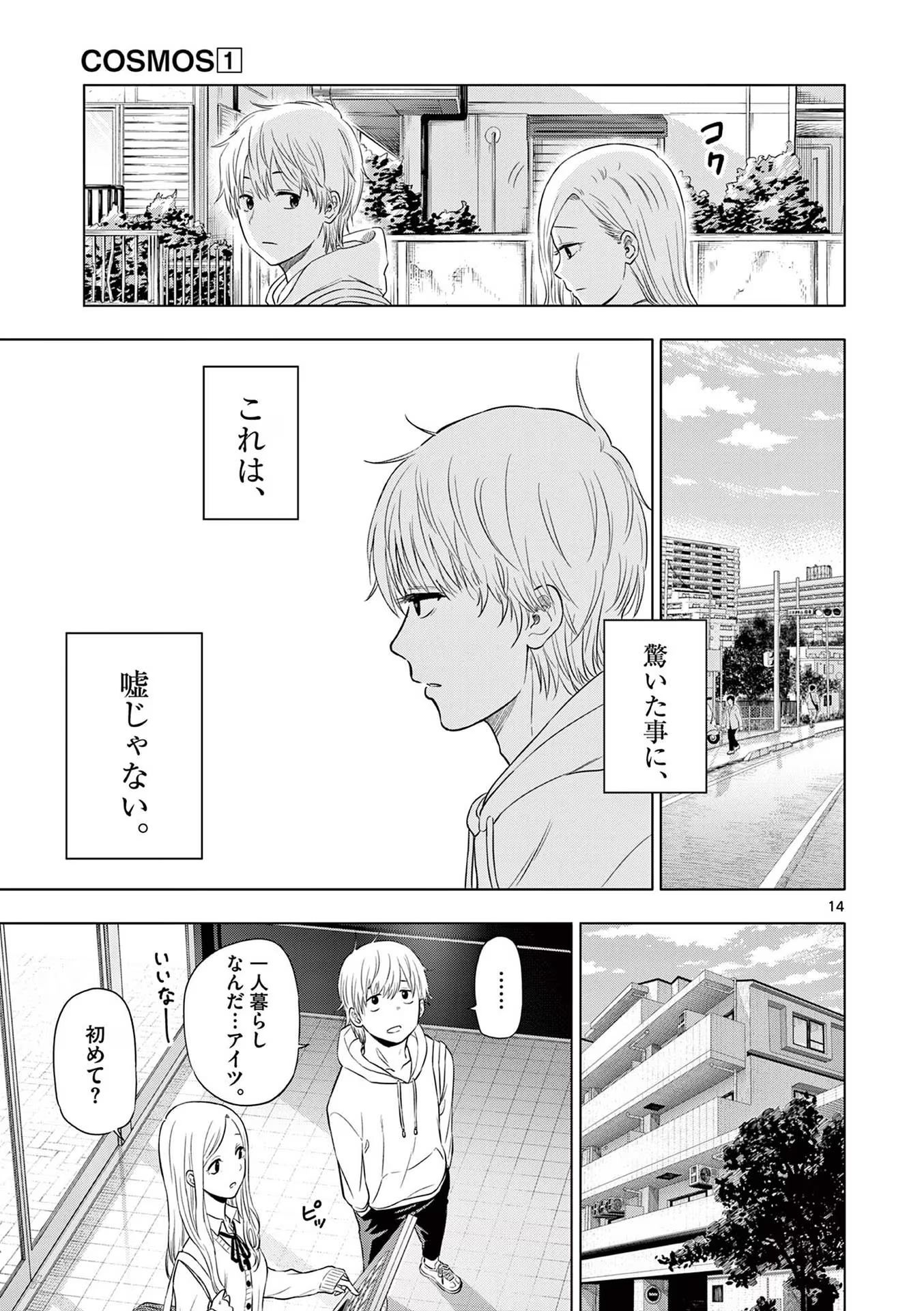 COSMOS (Tamura Ryuuhei) - Chapter 1 - Page 15