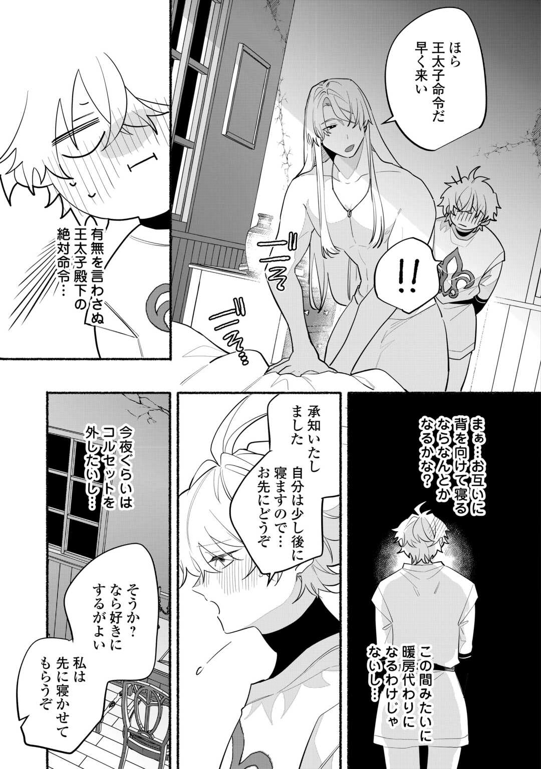 Danso Kishi wa Outashi no Okiniiri - Chapter 9 - Page 17