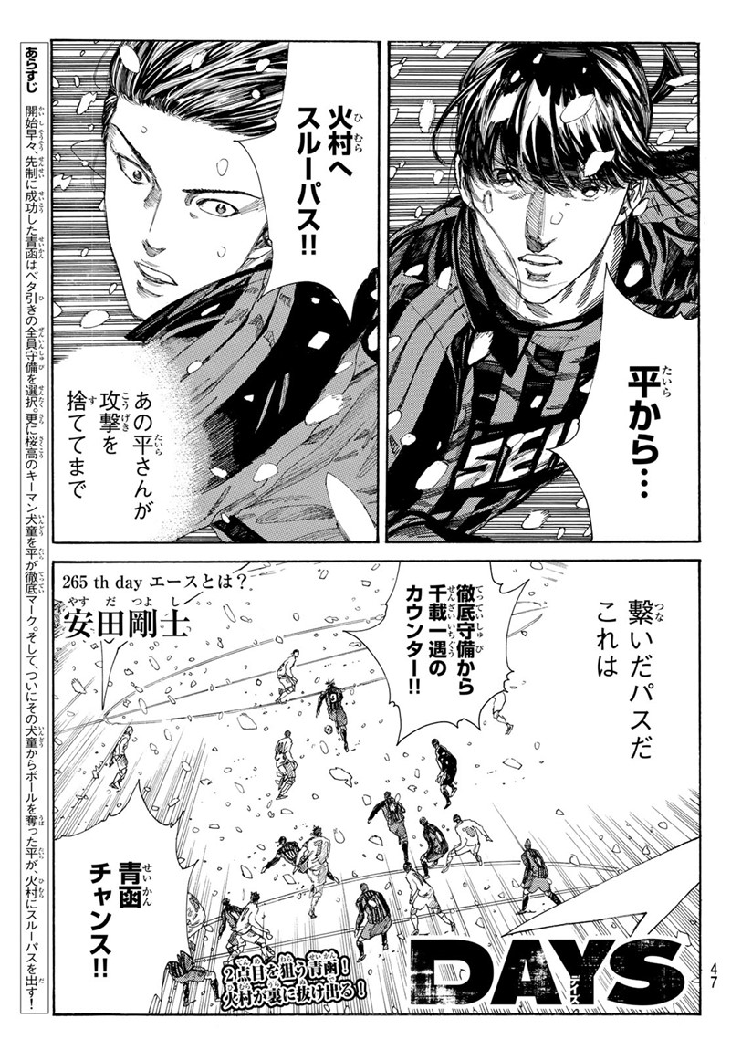 Days (YASUDA Tsuyoshi) - Chapter 265 - Page 1