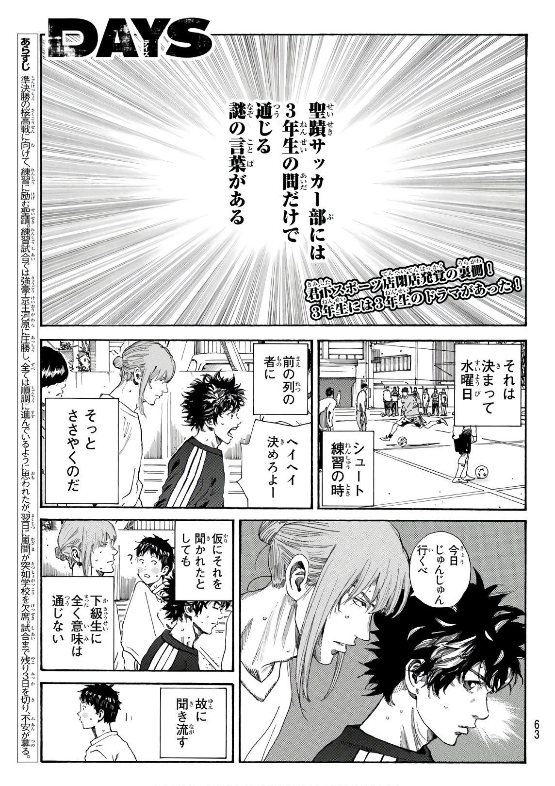 Days (YASUDA Tsuyoshi) - Chapter 288 - Page 1