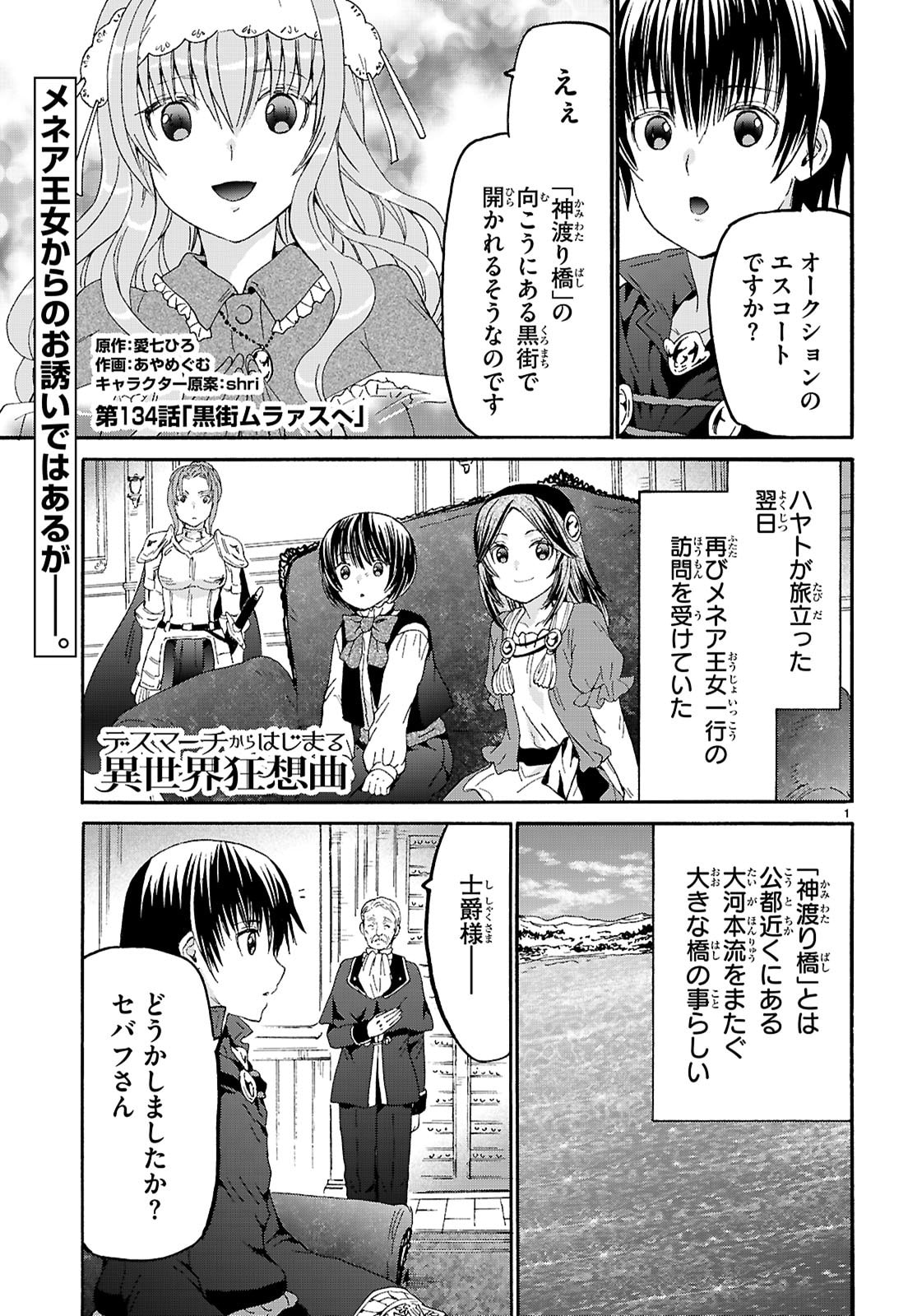 Death March kara Hajimaru Isekai Kyousoukyoku - Chapter 134 - Page 1