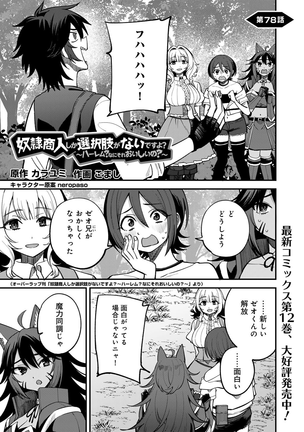 Dorei Shounin Shika Sentakushi ga Nai Desu yo? - Harem? Nani Sore Oishii no? - Chapter 78 - Page 1