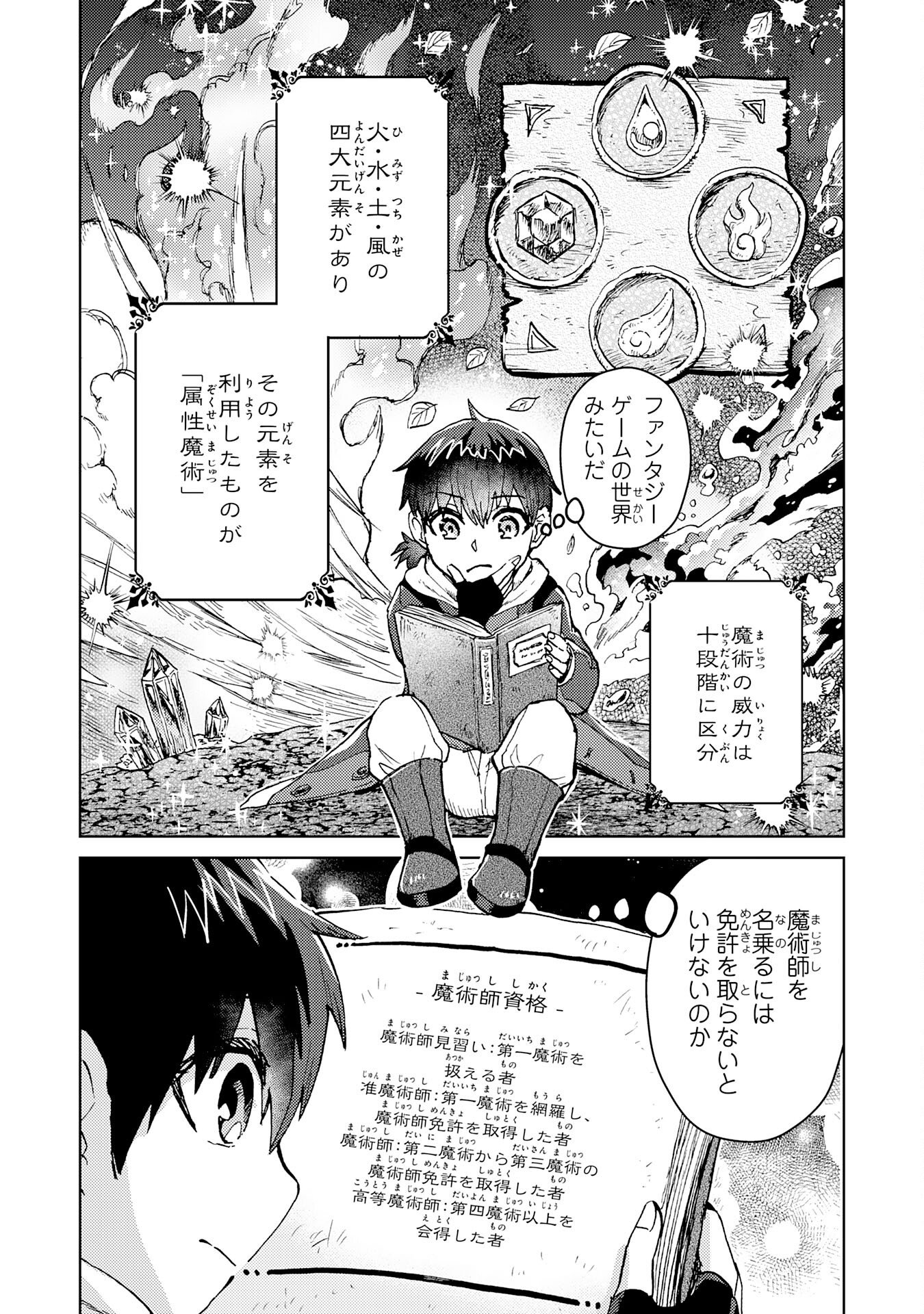 Doryoku Suki no Tensai Renkinjutsushi - Chapter 3 - Page 14