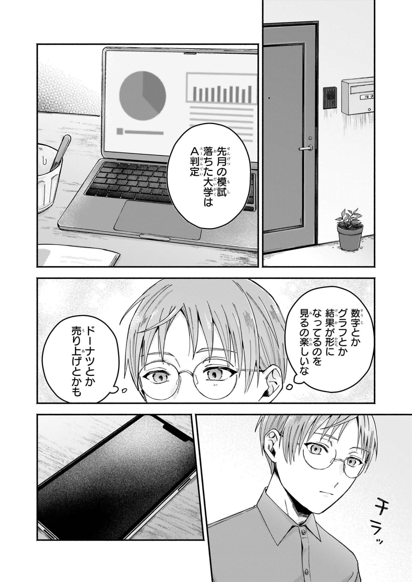 Donut-ya no Yoru no Tsurezure - Chapter 6 - Page 8