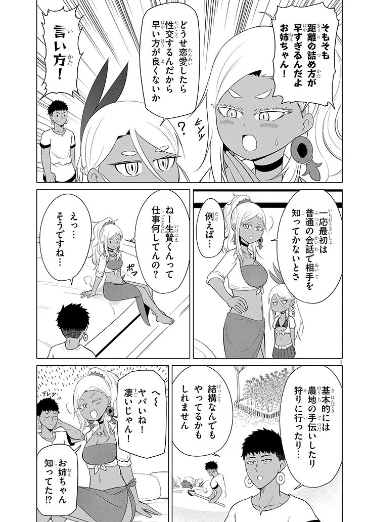 Downer Megami wa Oshi ga Tsuyoi - Chapter 4 - Page 7