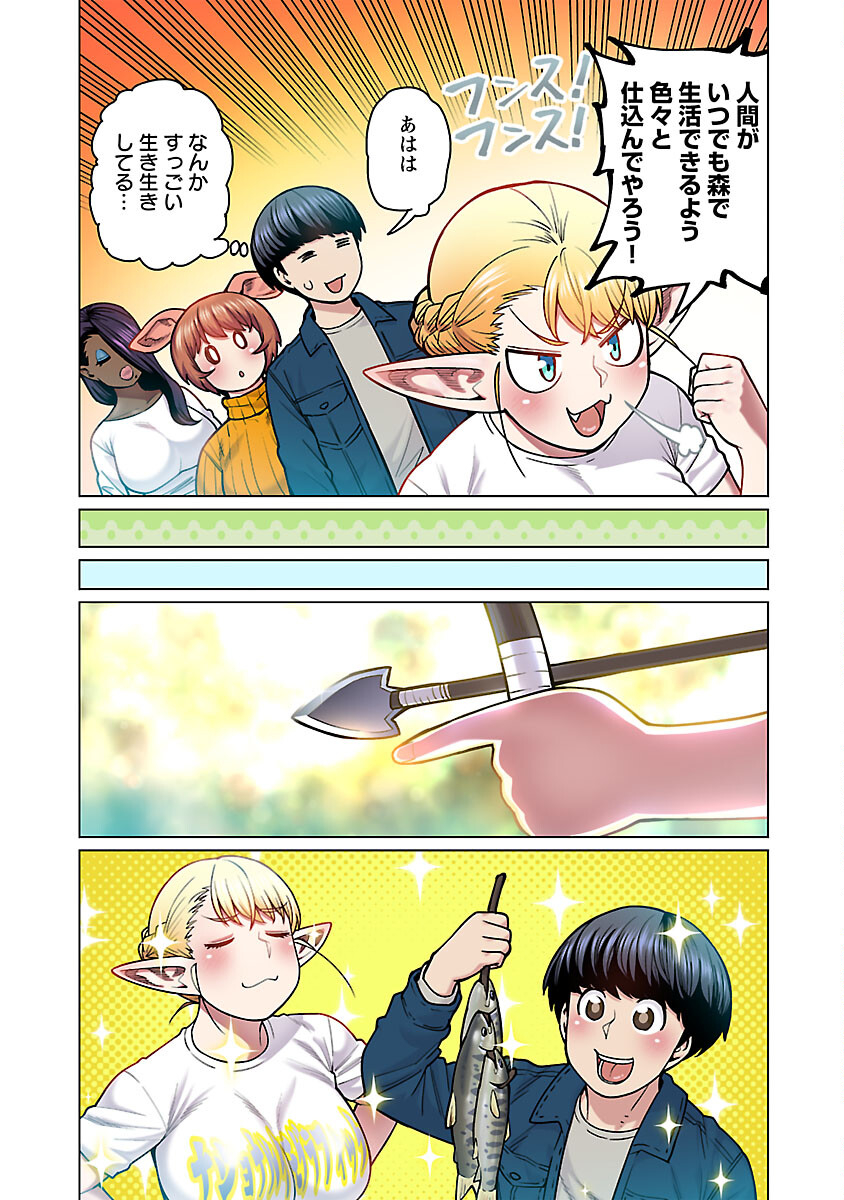 Elf-san wa Yaserarenai. - Chapter 48.8 - Page 25