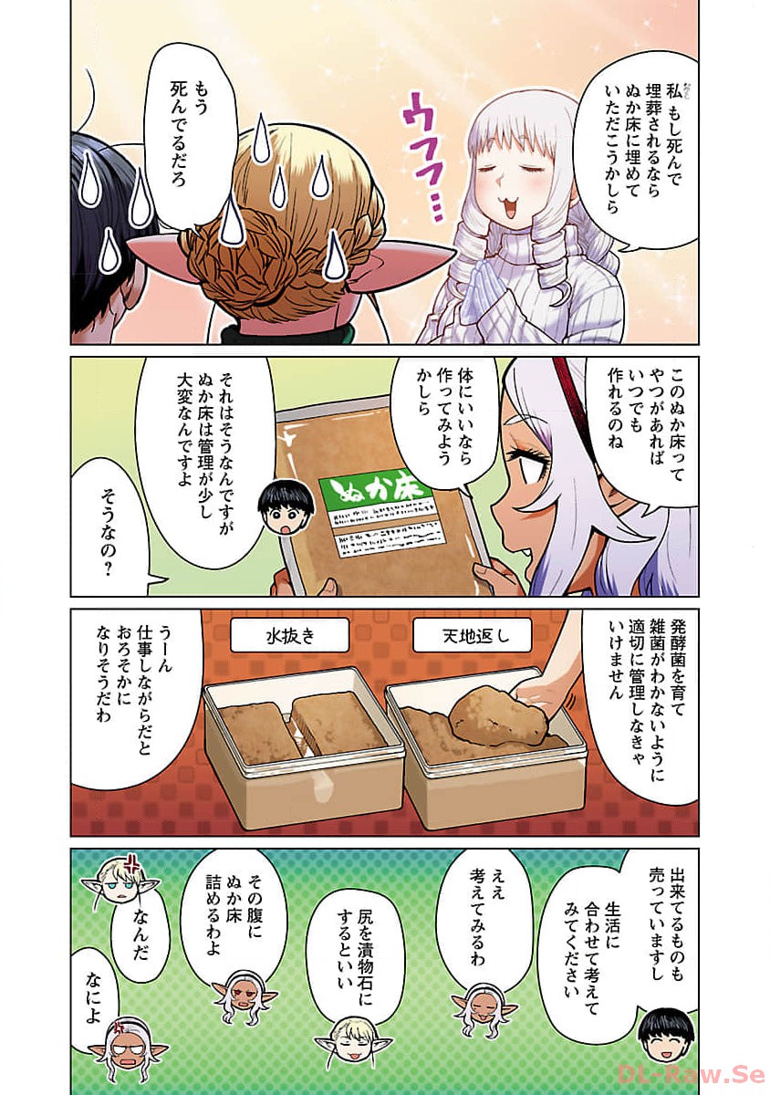 Elf-san wa Yaserarenai. - Chapter 48.94 - Page 18
