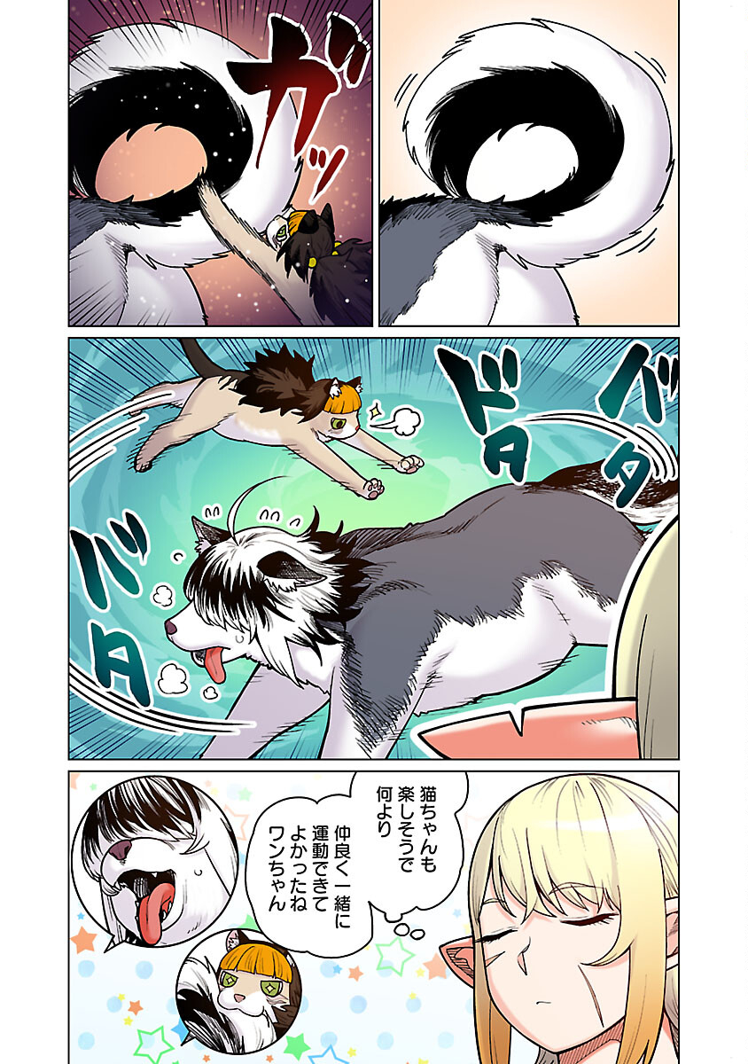 Elf-san wa Yaserarenai. - Chapter 50 - Page 14