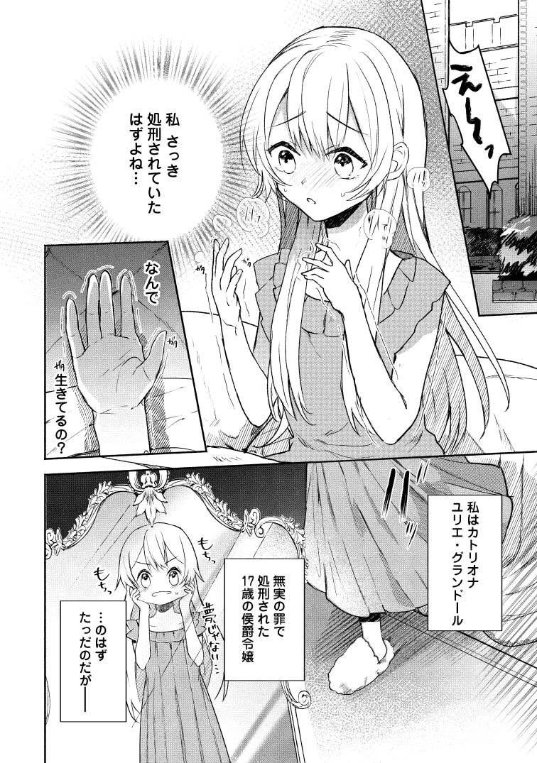 Enzai de Shokei sareta Koushaku Reijou wa Konse de wa mofu Kami-sama to Odayaka ni Sugoshitai - Chapter 1.1 - Page 3