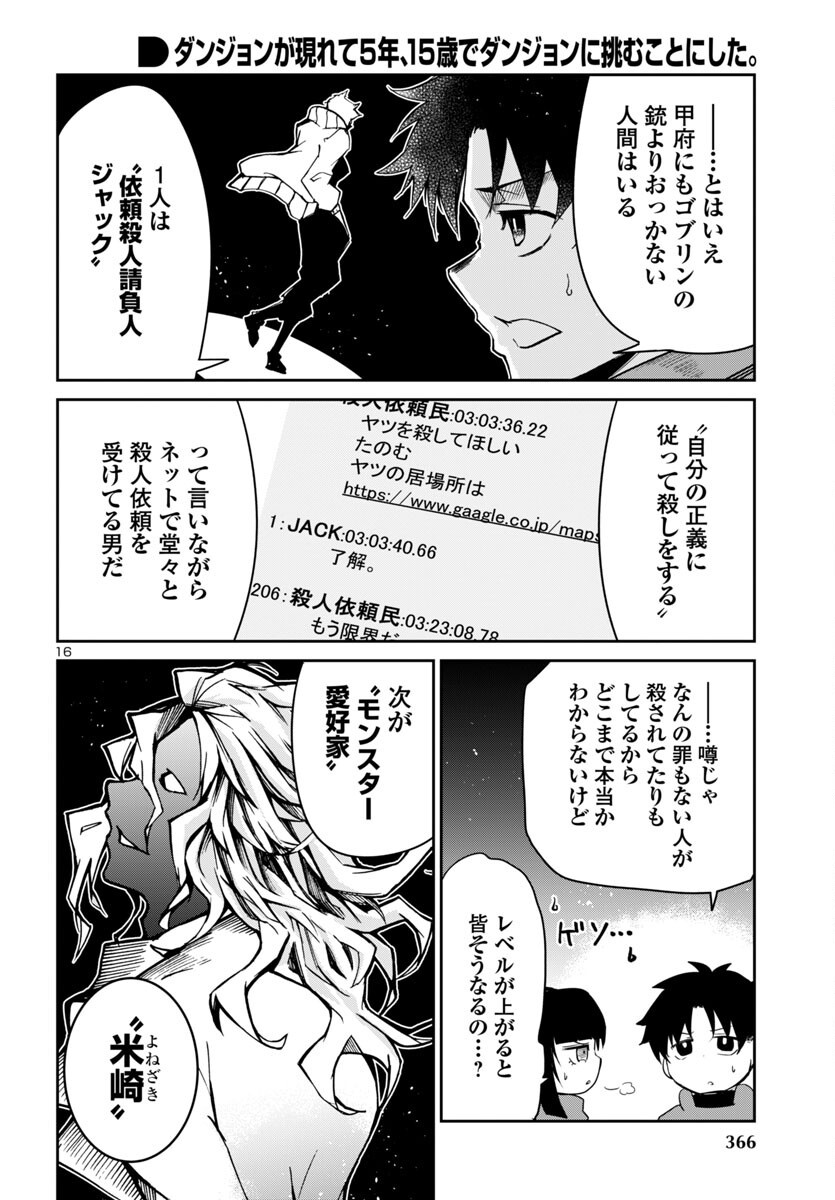 Dungeon ga Arawarete 5-nen, 15-sai de Dungeon ni Idomu Koto ni Shita. - Chapter 9 - Page 16