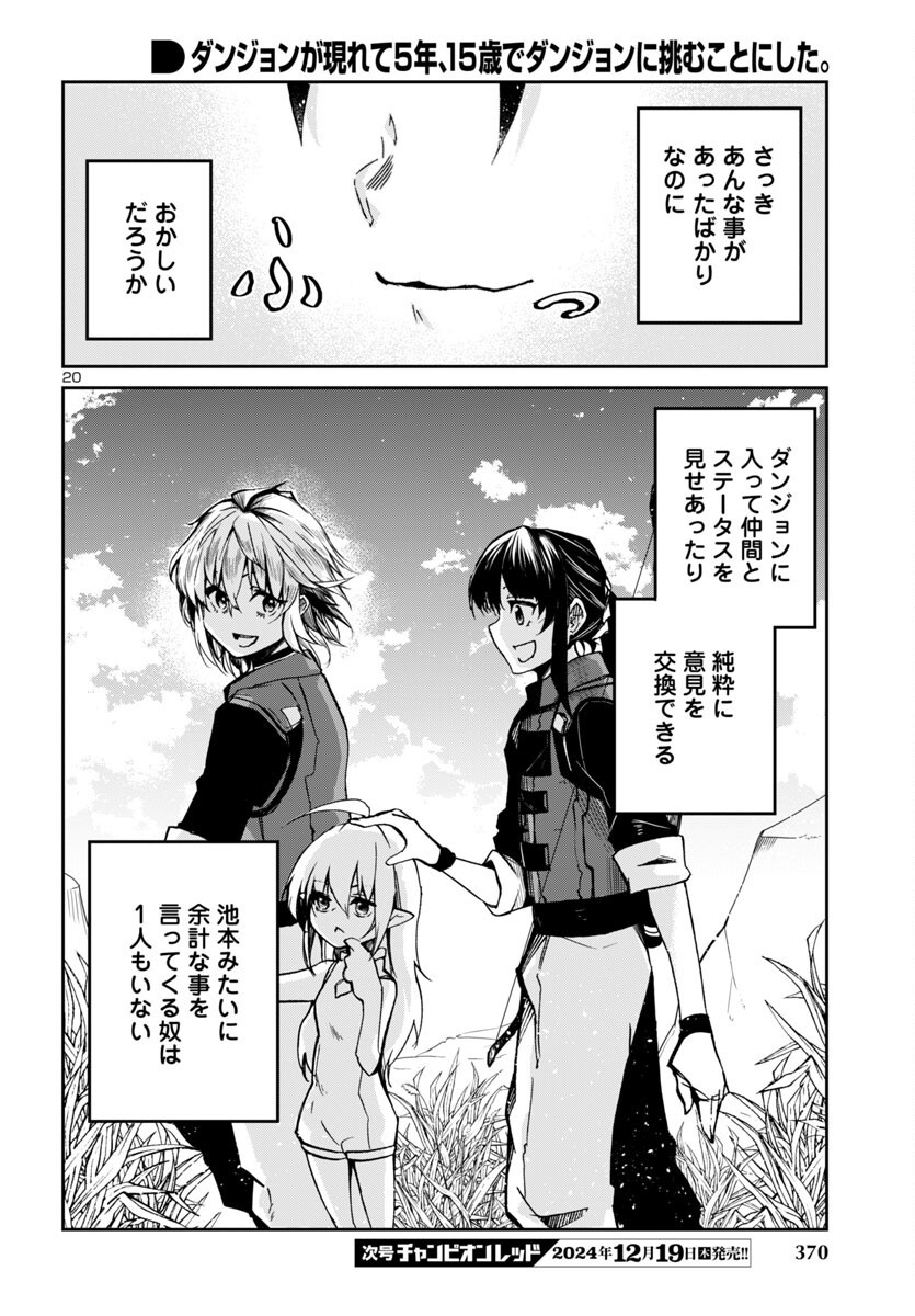 Dungeon ga Arawarete 5-nen, 15-sai de Dungeon ni Idomu Koto ni Shita. - Chapter 9 - Page 20