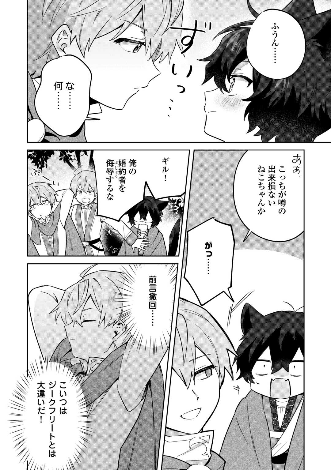 Futago no Ouji ni Futago de Konyaku shitakedo Janai Hou dakara Yami Mahou wo Kiwameru - Chapter 1 - Page 32