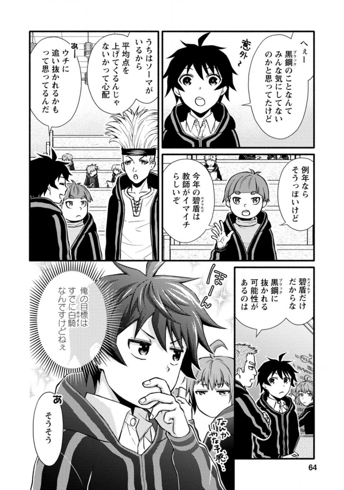 Gakuen Kishi no Level Up! Chap 8.1 - Next Chap 9.1