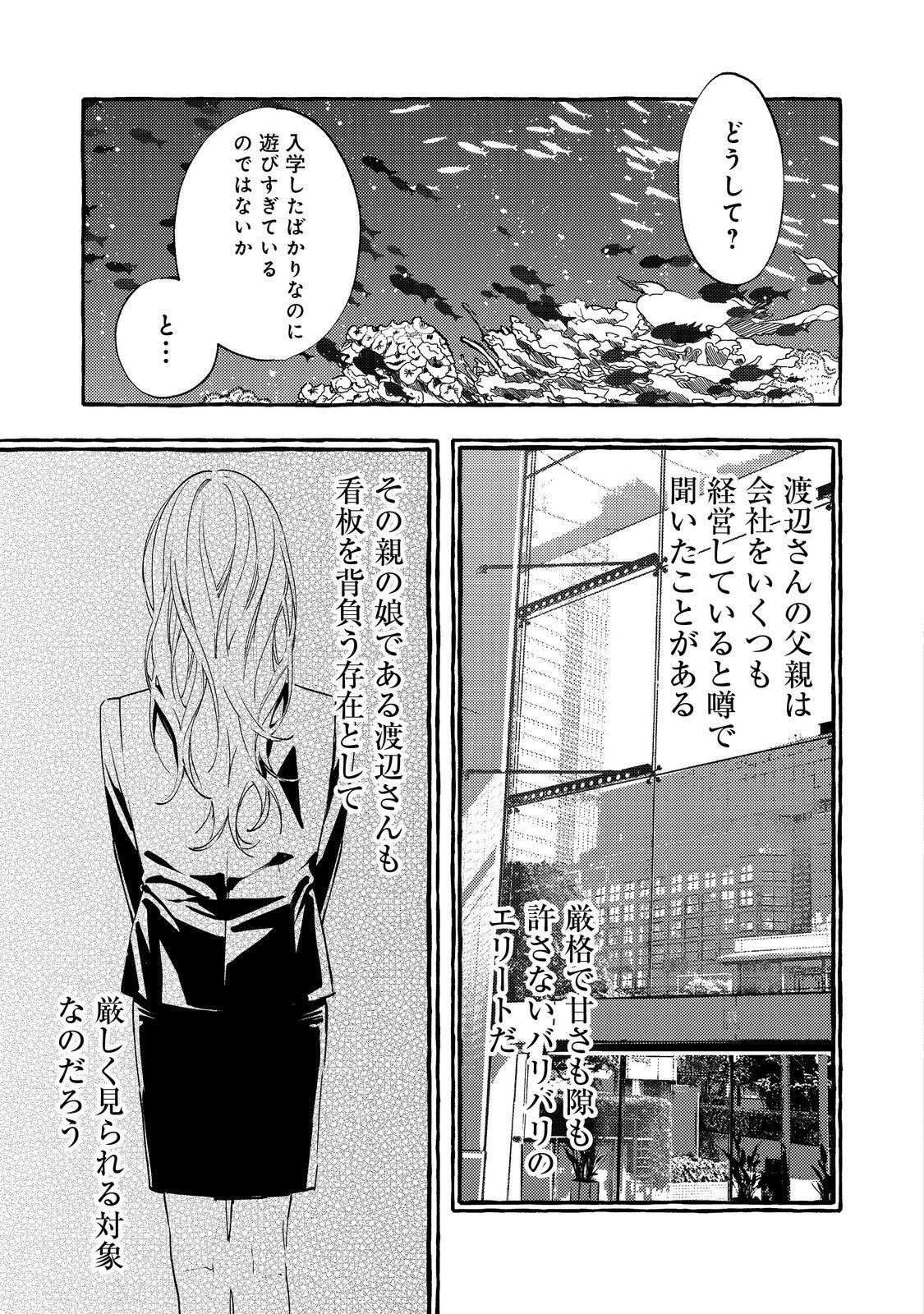 Gakuen no Madonna no Watanabe-san ga, Nazeka Maishuu Youtei wo Kiite kuru - Chapter 5.1 - Page 15