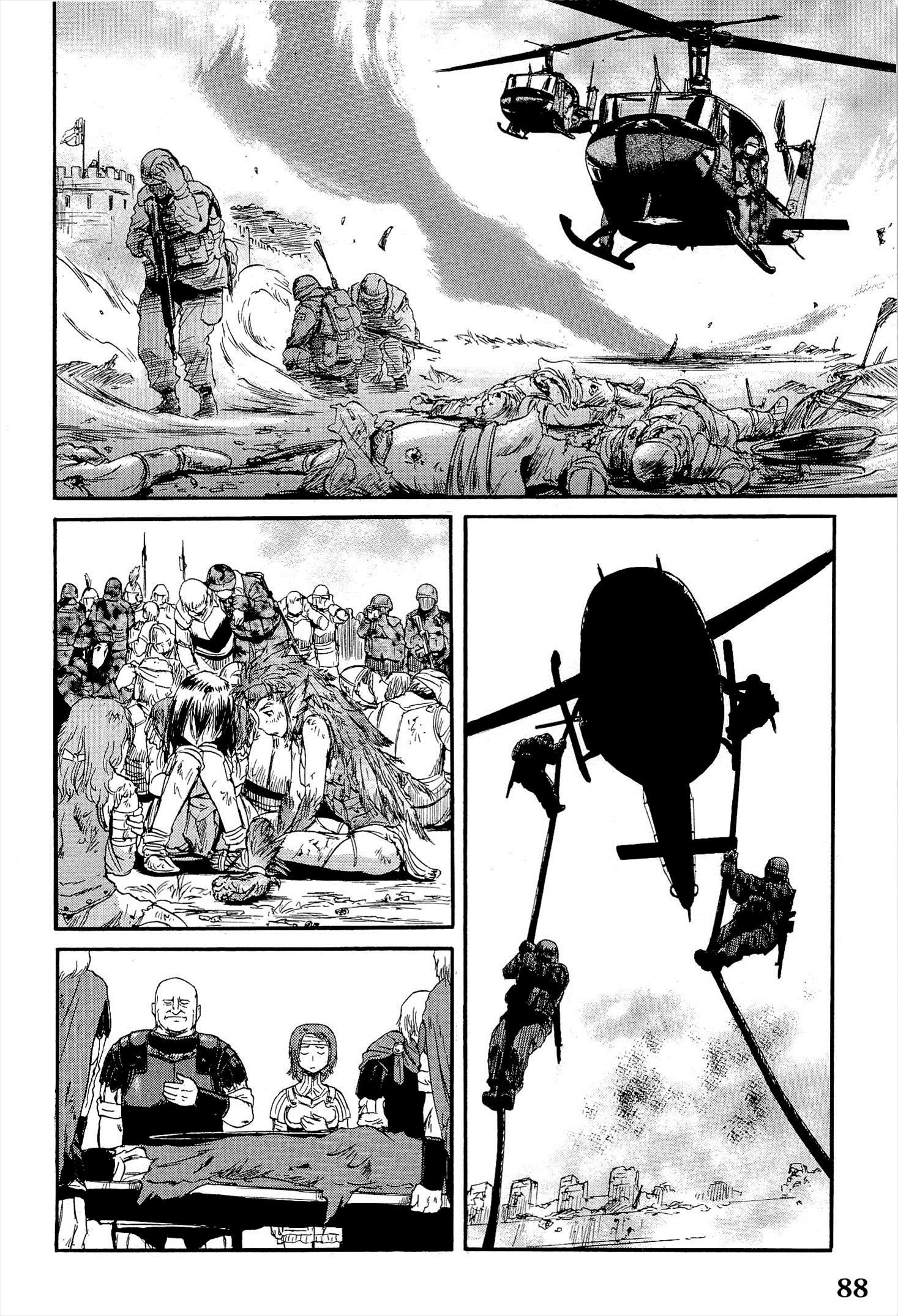 Gate - Jietai Kare no Chi nite, Kaku Tatakeri Chap 12 - Next Chap 13